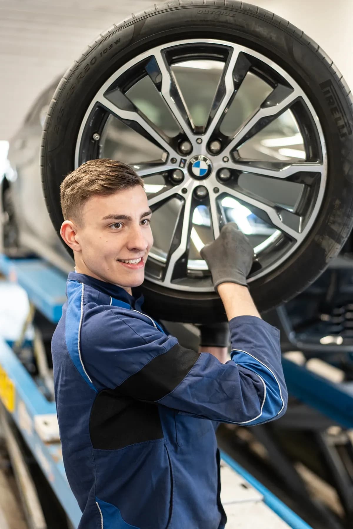 BMW Papst_Reifenservice