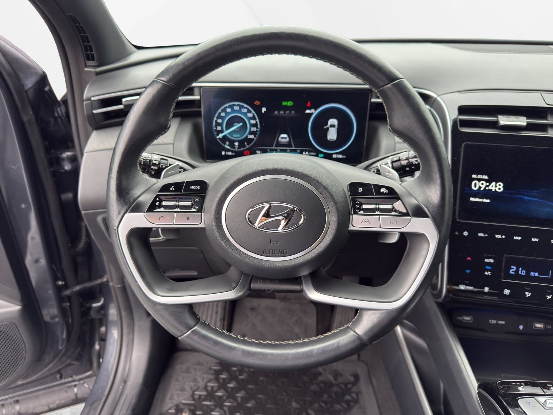 Hyundai Tucson 1,6 CRDI 4WD 48V Trend Line Plus DCT - Thumbnail 16